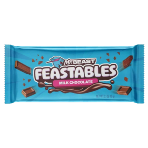 Mr Beast Feastables Milk Chocolate 10x60g – cremige Schokoladentafeln im 10er Display