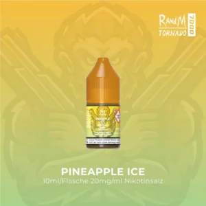 Fumot RandM Tornado 7000 Liquid Pineapple Ice – Nicsalt Liquid mit Ananas und Frische Geschmack