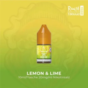 Fumot RandM Tornado 7000 Liquid Lemon & Lime – Nicsalt Liquid mit Zitronen Limetten Geschmack
