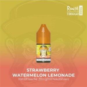 Fumot RandM Tornado 7000 Liquid Strawberry Watermelon Lemonade – Nicsalt Liquid mit Erdbeer Wassermelone Zitrone Geschmack