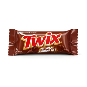Twix Triplo Chocolate 40g Brasilien – Schokoriegel mit dreifacher Schokolade, Karamell und Keks
