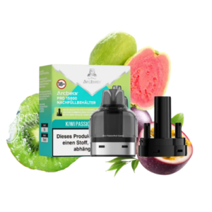 Arcbear Pro Pods 5x15000er Kiwi Passionfruit Guava – Vape Pods mit tropischem Fruchtmix im 5er Set