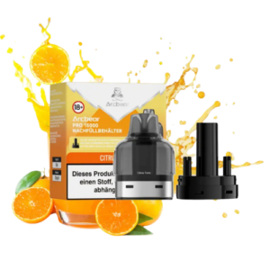 Arcbear Pro Pods 5x15000er Citrus Tonic – Vape Pods mit Zitrus und Tonic Geschmack im 5er Set