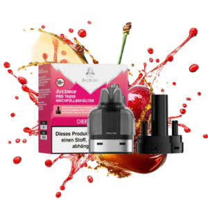 Arcbear Pro Pods 5x15000er Cherry Cola – Vape Pods mit Kirsch Cola Geschmack im 5er Set