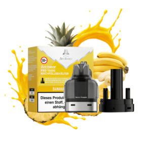 Arcbear Pro Pods 5x15000er Banana Pineapple – Vape Pods mit Bananen und Ananas Geschmack im 5er Set