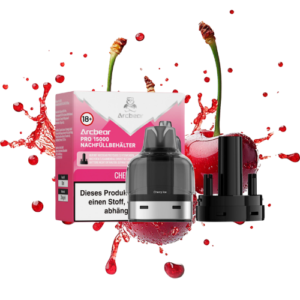 Arcbear Pro Pods 5x15000er Cherry Ice – Vape Pods mit Kirsch und Frische Geschmack im 5er Set