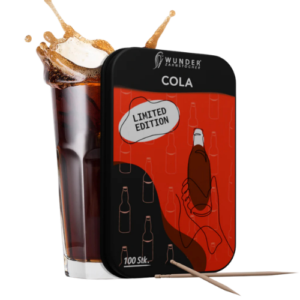 Wunder Zahnstocher Cola 10x100Stk – aromatisierte Zahnstocher mit klassischem Cola Geschmack im 10er Pack