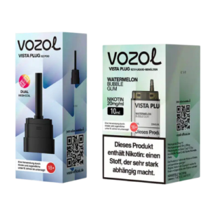 Vozol Pods Watermelon Bubble Gum 5x10ml+2ml – Vape Pods mit Wassermelonen und Bubble Gum Geschmack im 5er Set