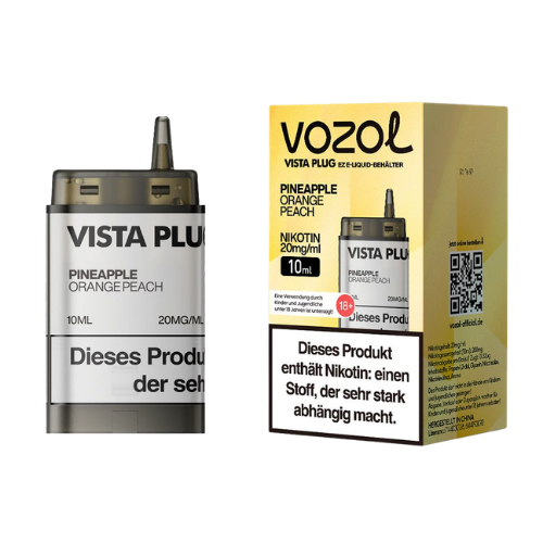 Vozol Pods Pineapple Orange Peach 5x10ml+2ml – Vape Pods mit Ananas, Orange und Pfirsich Geschmack im 5er Set