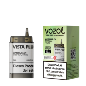 Vozol Pods Watermelon Tropical Fruits 5x10ml+2ml – Vape Pods mit Wassermelone und tropischen Früchten Geschmack im 5er Set