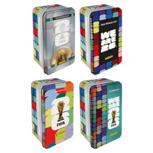 Panini FIFA World Cup 2026 Sticker 1x100er Box – offizielle WM 2026 Sammelsticker für Fußballfans und Sammler