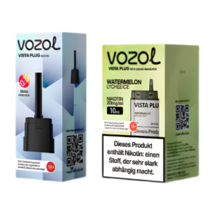 Vozol Pods Watermelon Lychee Ice 5x10ml+2ml – Vape Pods mit Wassermelone, Litschi und Frische Geschmack im 5er Set