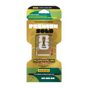 Panini Adrenalyn WM Premium GOLD 10x9,99€ – 10 Premium Gold Packs der offiziellen FIFA World Cup 2026™ Adrenalyn XL Trading Cards Kollektion.