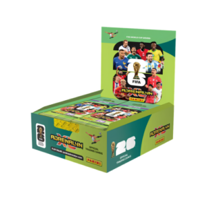 Panini Adrenalyn WM Fat Packs 10x6,50€ – 10 Fat Packs der offiziellen FIFA World Cup 2026™ Adrenalyn XL™ Kollektion mit je 24 Trading Cards und 2 Bonus Cards.