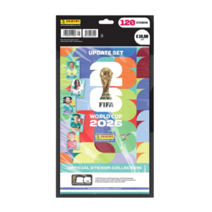 Panini FIFA World Cup 2026 Sticker Update Set 1x120er – offizielles Update Set mit 120 Stickern zur FIFA World Cup 2026 Stickerkollektion.