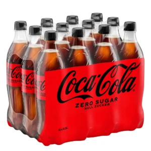 Coca-Cola Zero Sugar 12x500ml PET – Zuckerfreie Cola in 0,5L Flaschen