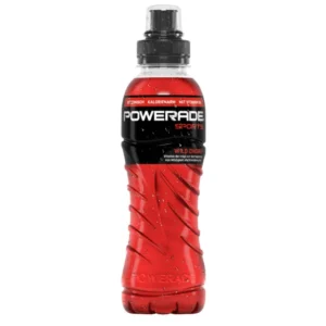 Powerade Wild Cherry 12x500ml PET Sportgetränk mit Kirschgeschmack im 12er Gebinde für Großhandel und Wiederverkauf