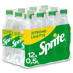 Sprite Zitrone-Limette 12x500ml PET Erfrischungsgetränk in 500-ml-Flaschen für Großhandel und Wiederverkauf