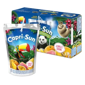 Capri-Sun Jungle Drink 10x200ml fruchtiges Erfrischungsgetränk im praktischen Trinkbeutel