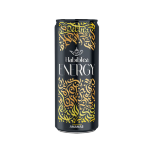 Habibtea Energy Ananas 24x250ml Energy Drink mit fruchtigem Ananas-Geschmack in 250-ml-Dosen für Kiosk und Großhandel