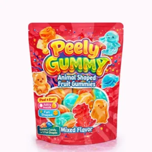 Pelly Gummy Mixed Flavors 36 x 60g – fruchtige Gummibonbons mit verschiedenen Geschmacksrichtungen in 36 praktischen 60-g-Packungen.