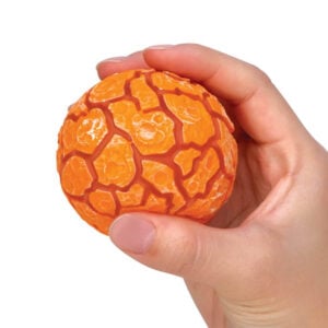 Magma Squishy Smack to Light Up 12 Stück leuchtende Squeeze Stressbälle im Lava-Design mit Verkaufsdisplay