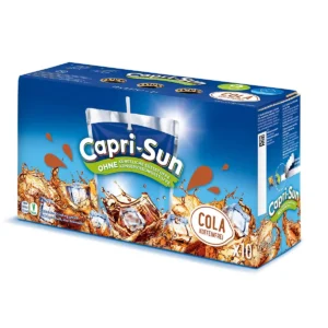 Capri-Sun Cola 10x200ml Cola Erfrischungsgetränk im praktischen 200-ml-Trinkbeutel