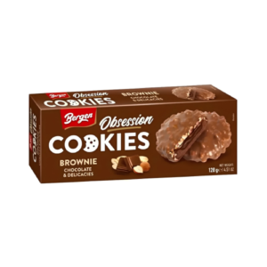 Bergen Obsession Brownie Hazelnut 128g