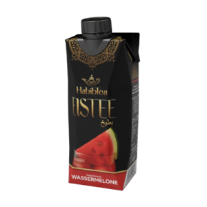 Habibtea Eistee Wassermelone 12x500ml fruchtiger Wassermelonen-Eistee in 500-ml-Flaschen für Kiosk und Großhandel