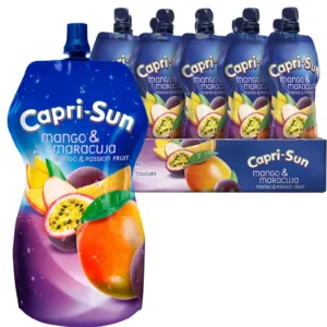 Capri-Sun Mango & Maracuja 15x330ml exotisches Fruchtgetränk mit Mango- und Maracujageschmack im Trinkbeutel