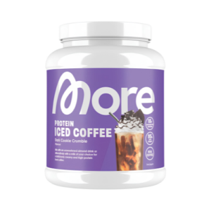 More Nutrition Protein Iced Coffee Dark Cookie Crumble 500g Protein Kaffee Pulver