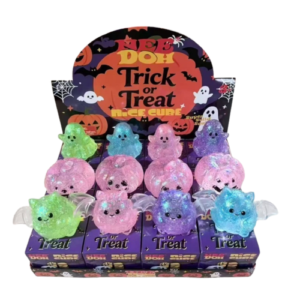 Halloween Mini Squishy Trick or Treat Nice Cube 12 Stück weiches Squeeze und Fidget Spielzeug