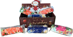Christmas Squishy 12Stk – weihnachtliche Anti-Stress-Spielzeuge in festlichen Einzelverpackungen im Verkaufsdisplay