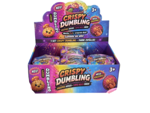 Crispy Dumpling Squishy 12Stk – Anti-Stress-Spielzeug im Dumpling-Design mit Knusper-Effekt und zufälligen Farben