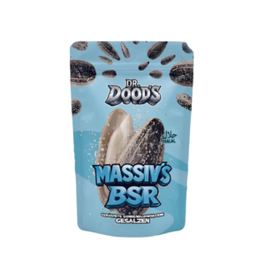 Dr. Doods Massiv’s BSR Gesalzen 48x100g geröstete gesalzene Sonnenblumenkerne im 48er-Karton für Großhandel und Wiederverkäufer
