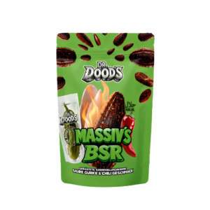 Dr. Doods Massivs BSR Saure Gurke & Chilli 48x100g geröstete Sonnenblumenkerne mit saurem Gurken- und Chilli-Geschmack für Großhandel und Wiederverkäufer