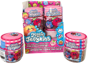Magic Jellykins Pink 8Stk – kreative DIY Jelly-Figuren zum Selbermachen in pinken Dosen