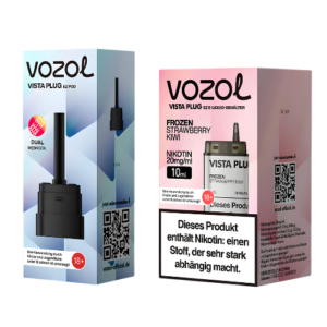 Vozol Pods Frozen Strawberry Kiwi 5x10ml plus 2ml Pod mit Erdbeer-Kiwi-Geschmack und kühler Note