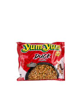YumYum Duck 30x60g – würzige Instant-Nudeln mit Entengeschmack im roten 60-g-Beutel