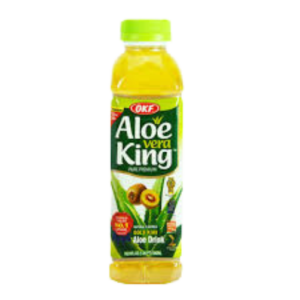 Aloe Vera OKF Goldkiwi 20x0,5l – fruchtiges Aloe-Vera-Getränk mit Goldkiwi-Geschmack im 500-ml-Format.