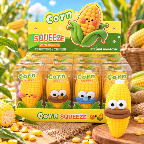 Corn Squeeze Squishy 12Stk