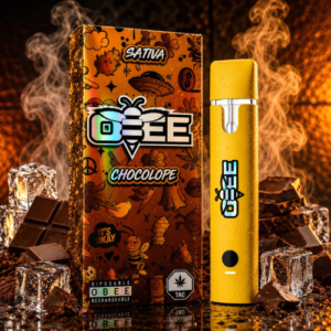 OBEE TAC Vape – Chocolope Sativa - 1Stück – einzeln verkaufte Vape mit Chocolope-Aromaprofil.