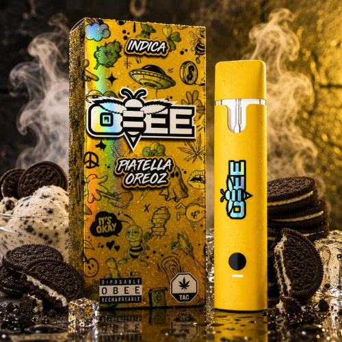 OBEE TAC Vape Piatella Oreoz Indica 1Stück – einzeln verkaufte Vape mit Piatella-Oreoz-Aromaprofil.