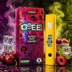 OBEE TAC Vape Super Puff Cherry Hybrid 1Stück – einzeln verkaufte Vape mit intensivem Kirsch-Aromaprofil.