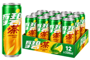 Sprite Lemon Tea Asia 12x330ml – internationales Erfrischungsgetränk mit Zitronen-Tee-Geschmack in der handlichen 330-ml-Dose.
